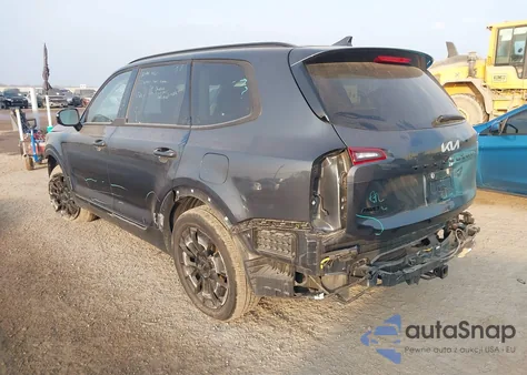 2022 Kia Telluride Sx z USA, uszkodzony, nr VIN 5XYP5DHC7NG257843